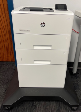 Image of black and white laser printer