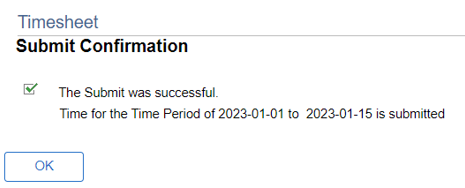 Submit Confirmation